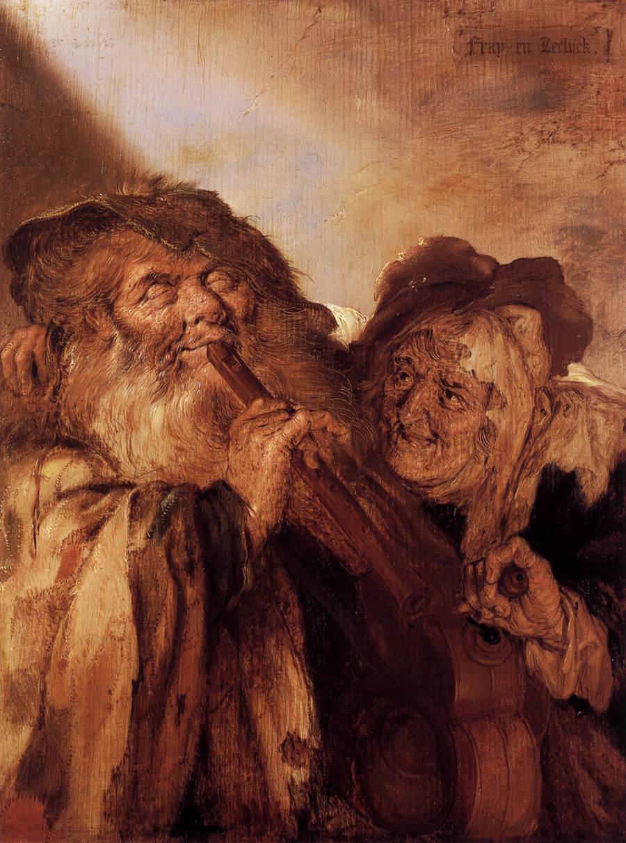Fray en Leelijck (Beautiful and Ugly) by Adriaen van de Venne, c.1630